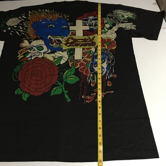 Ozzy Osbourne Tattoo Concert Tour All Over Print AOP T-Shirt XL Giant - Picture 5 of 5